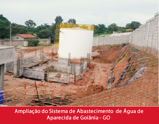 Ampliação do Sistema de Abastecimento de Água de Aparecida de Goiânia - GO (Iniciada em 2014).fw