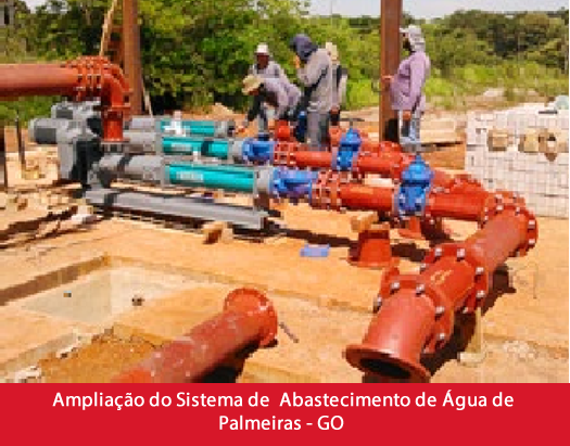 Ampliação do Sistema de Abastecimento de Água de Palmeiras - GO (Iniciada em 2014).1.fw