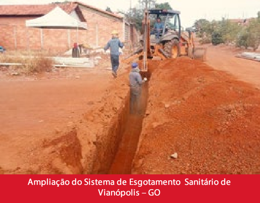 Ampliação do Sistema de Esgotamento Sanitário de Vianópolis – GO (Iniciada em 2015)1.fw