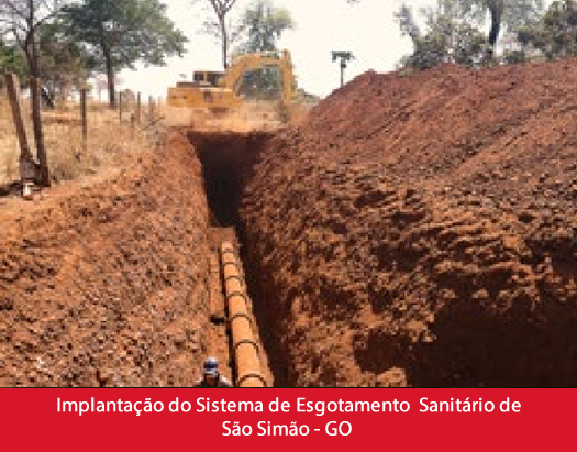 Implantação do Sistema de Esgotamento Sanitário de São Simão - GO1.fw
