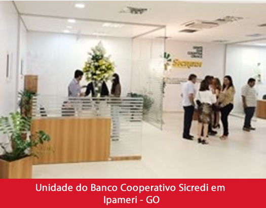 Unidade do Banco Cooperativo Sicredi em Ipameri - GO1.fw